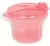Pote Dosador 3 Divisórias Rosa Leite Em Pó Buba - Criativa Mix