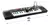 Teclado infantil com microfone cor preto - comprar online