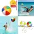 BOLA COLORIDA 35CM - comprar online