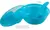 Kit Prato Bowl Com Tampa E Colher 300ml Azul - Buba na internet