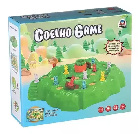 Jogo Coelho Game Armadilha Para Coelhos