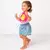 Prato Magico Infantil Bebe Giro Bowl Blister 360º Rosa Buba - Criativa Mix