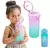 Garrafa Infantil Passeio Antivazamento Com Canudo Silicone Buba 450ml - comprar online