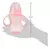Imagem do Copo de treinamento rosa com alça removível da buba