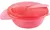 Kit Bowl Com Tampa E Colher 300ml Rosa Buba - Criativa Mix
