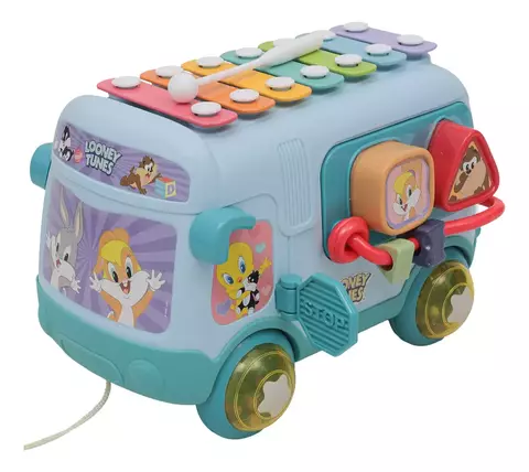 Brinquedo Interativo Musical Educativo Xilofone E Chocalho