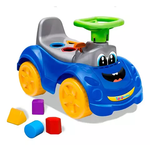 Totoka Motoca Andador Infantil - Totokinha Sport - Azul - Cardoso Toys