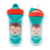 Copo Buba Parede Dupla Canudo Silicone Animal Fun Macaco