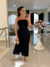 Vestido Midi com Laço e Fenda - Elegante para Festas - Sheila Oliveira Store