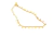 Pulseira Mini Corações Banho de Ouro 18k