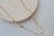Colar Mini Medalhas Banho de Ouro 18k na internet