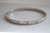 Bracelete Cartier Liso Banho de Ródio Branco