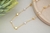 Colar Choker Cubos e Pérolas Banho de Ouro 18k - comprar online