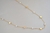 Colar Choker Cubos e Pérolas Banho de Ouro 18k na internet