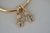 Imagem do Bracelete Pingente Filhos (as) Banho de Ouro 18k