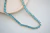 Colar Choker Riviera Azul Três Pontas Banho de Ouro 18k na internet