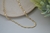 Pulseira Canutilhos com Esferas Banho de Ouro 18k - comprar online