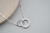Pulseira Circulo Duplo Cravejados Prata 925