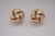 Brinco Ninho Circulo Grande Banho de Ouro 18k - comprar online