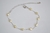 Pulseira Pérola Lisa Banho de Ródio Branco - comprar online