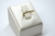 Anel Solitário Infantil Banho de Ouro 18k - comprar online