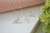 Conjunto Folha Cravejada Prata 925