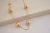 Pulseira Bolinhas Foscas Banho de Ouro 18k