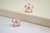 Brinco Flor Pétalas Rosa Banho de Ouro 18k - comprar online