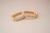 Brinco Retangular Cravejado Banho de Ouro 18k