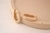 Brinco Retangular Cravejado Banho de Ouro 18k - comprar online