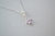 Colar Menina Zircônia Rosa Prata 925 - comprar online