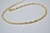 Tornozeleira Singapura Banho de Ouro 18K - comprar online