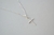 Colar Crucifixo Liso Pequeno Prata 925