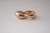 Argola Abaulada com Linha em Zirconias Banho de Ouro 18k - comprar online
