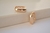 Argola Media Retangular Lisa Banho de Ouro 18k - comprar online