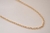 Colar Elos Português 60cm Banho de Ouro 18K - comprar online