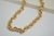Choker Elos Liso Banho de Ouro 18k