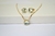 Conjunto Ponto de Luz Azul Claro Banho de Ouro 18k - comprar online