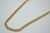Colar Choker Elos Grumet Liso Banho de Ouro 18k - comprar online