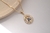 Colar Gota Nossa Senhora Aparecida Banho de Ouro 18k - comprar online