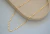 Colar Piastrine Banho de Ouro 18k - comprar online