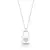 Colar de Prata 925 Cadeado - comprar online