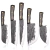 Cuchillo Largo Mango de Madera Reforzado - comprar online