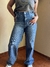 Wide leg, con tiras al costado. Talle 36