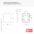 Imagen de Asiento Inodoro Ariel C/Suave Apto Hall 820-HA