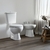 Imagen de Bidet Ferrum Andina 3 Agujeros BEA3