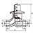Llave de Paso Acqua System 25 C/Cab. Polimero/Bce en internet