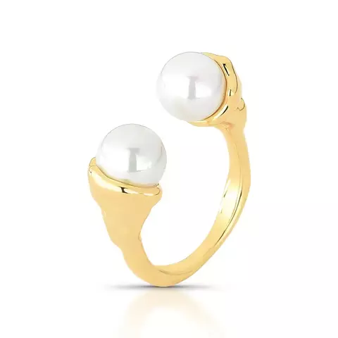 Anel Essence Pearl Dourado - comprar online