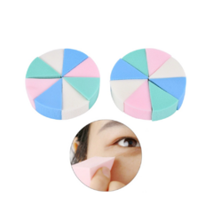ESPONJA TRIANGULO MULTICOLOR x 8 unidades - comprar online
