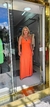 Vestido Viscolycra elastano laranja - comprar online